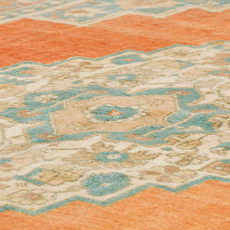 Vintage Turkish Hand-Knotted Rug - 4' 11" x 8' 2" (59" x 98") - K0073887