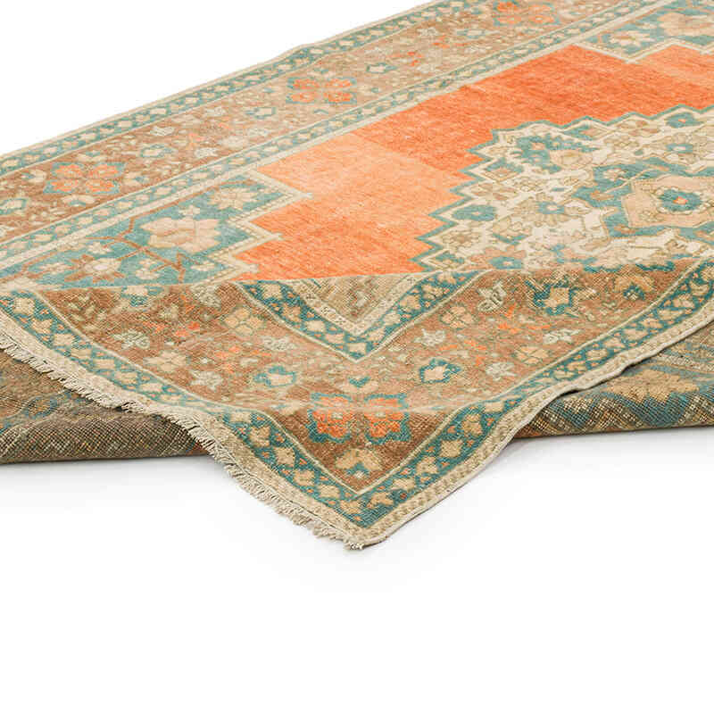 Vintage Turkish Hand-Knotted Rug - 4' 11" x 8' 2" (59" x 98") - K0073887