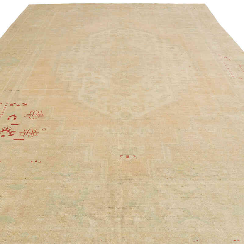 Alfombra Vintage Turca Anudada a Mano - 212 cm x 357 cm - K0073888