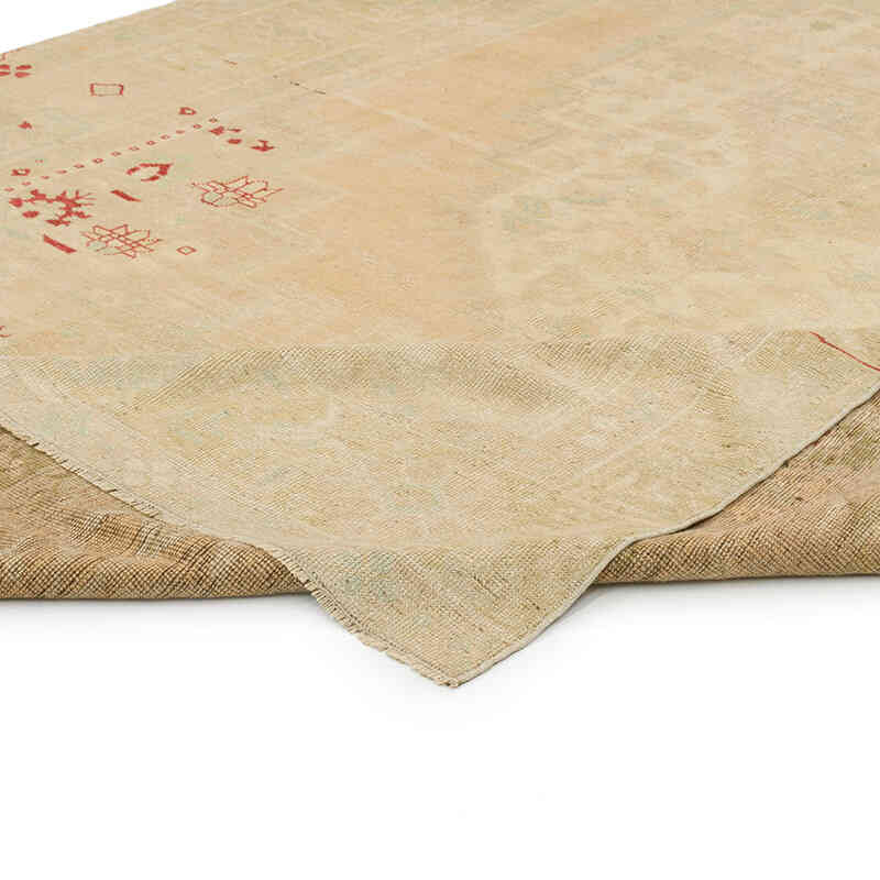 Alfombra Vintage Turca Anudada a Mano - 212 cm x 357 cm - K0073888