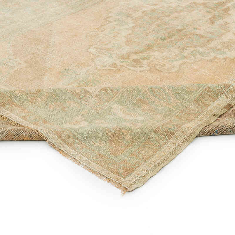 Vintage Turkish Hand-Knotted Rug - 5' 8" x 8' 8" (68" x 104") - K0073890