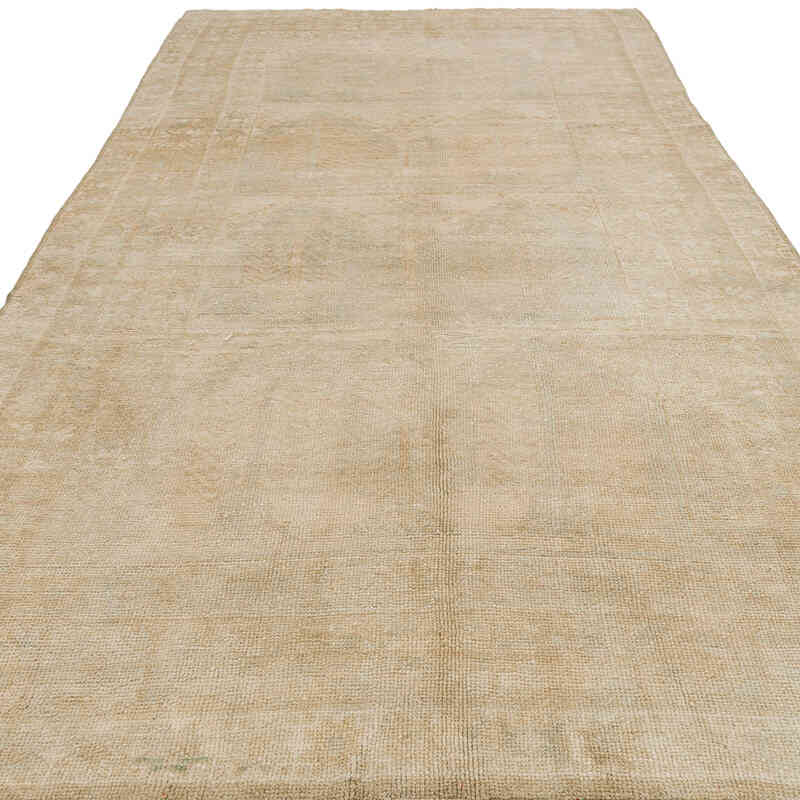 Vintage Turkish Hand-Knotted Rug - 5' 4" x 11' 4" (64" x 136") - K0073895