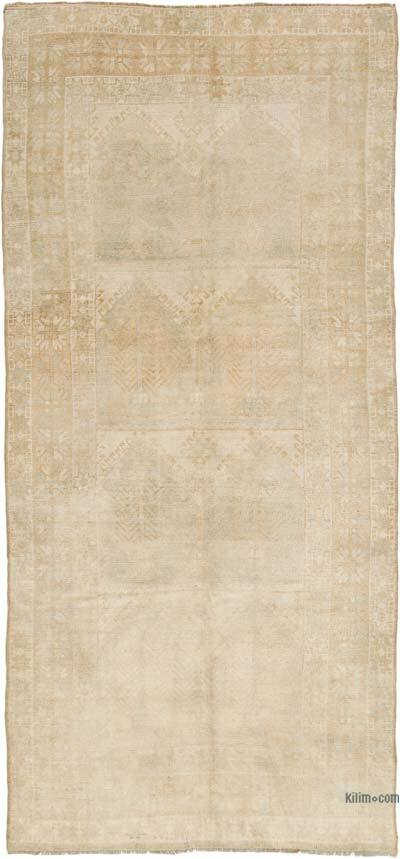 Alfombra Vintage Turca Anudada a Mano - 163 cm x 345 cm