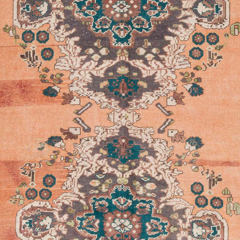 Vintage Turkish Hand-Knotted Rug - 5' 5" x 11' 10" (65" x 142") - K0073896
