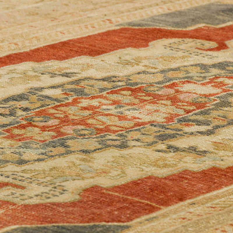 Alfombra Vintage Turca Anudada a Mano - 120 cm x 195 cm - K0073900