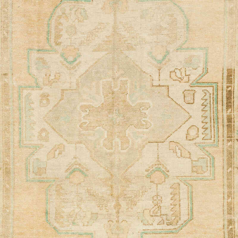 Alfombra Vintage Turca Anudada a Mano - 150 cm x 292 cm - K0073902