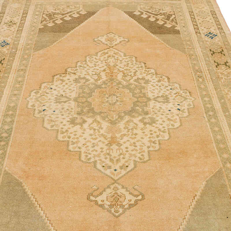 Vintage Turkish Hand-Knotted Rug - 5' 2" x 8' 1" (62" x 97") - K0073903