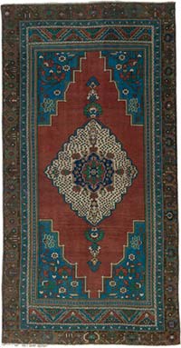 El Dokuma Vintage Halı - 170 cm x 320 cm