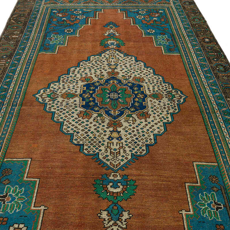 El Dokuma Vintage Halı - 170 cm x 320 cm - K0073904