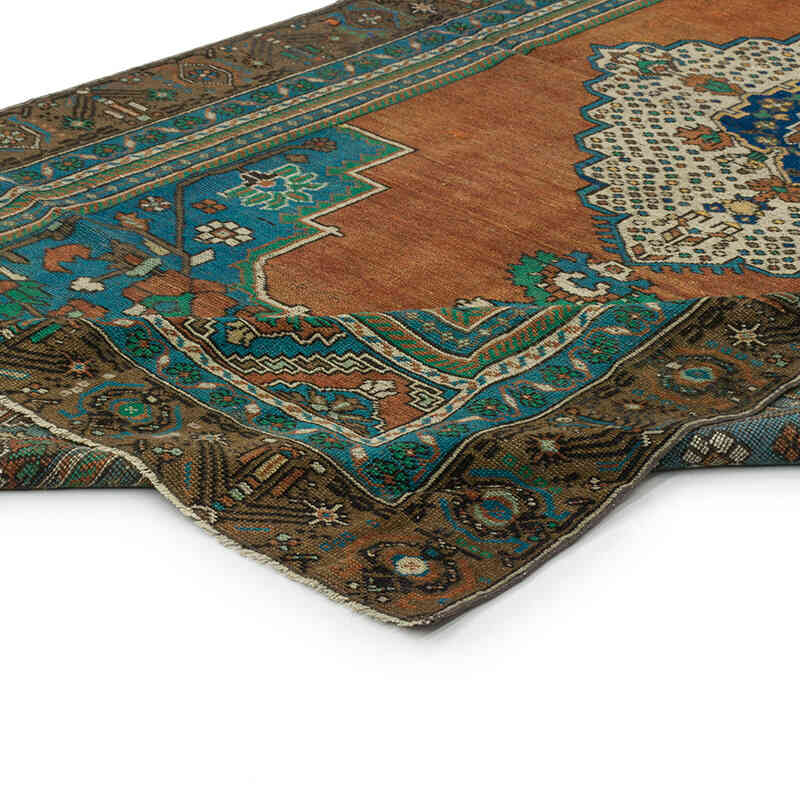 El Dokuma Vintage Halı - 170 cm x 320 cm - K0073904