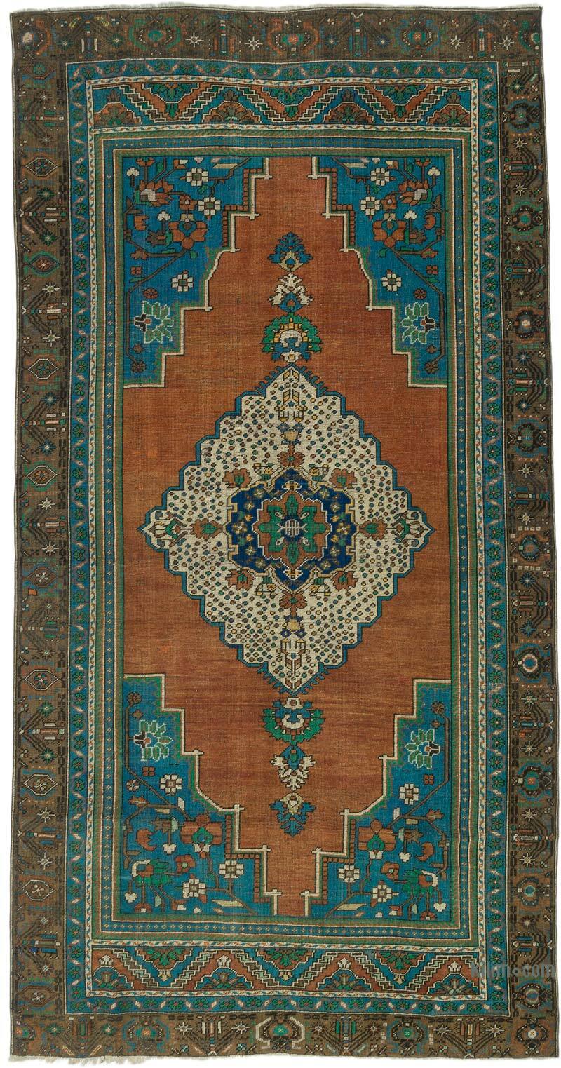 El Dokuma Vintage Halı - 170 cm x 320 cm - K0073904