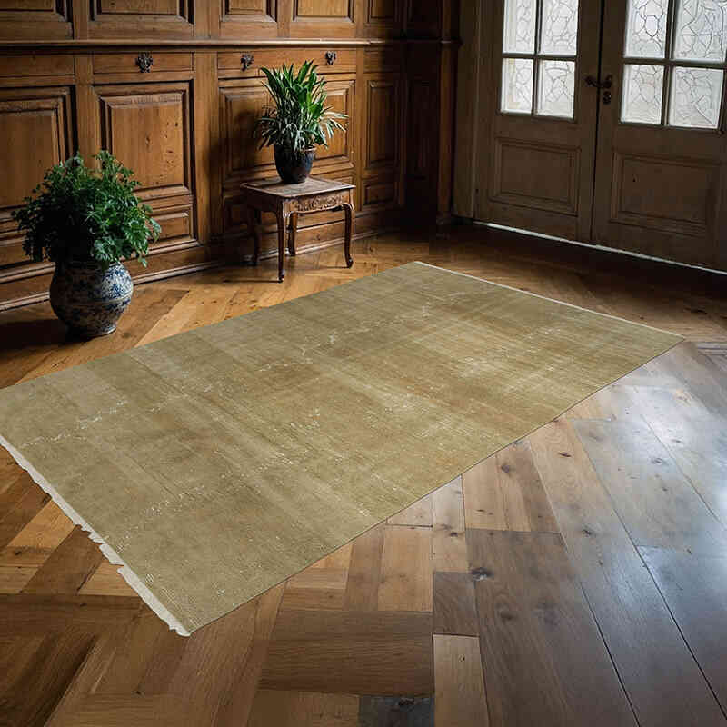 Vintage Turkish Hand-Knotted Rug - 4' 6" x 7' 5" (54" x 89") - K0073906