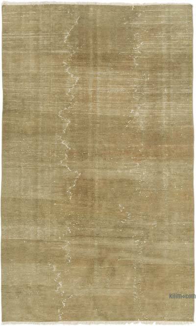 Vintage Turkish Hand-Knotted Rug - 4' 6" x 7' 5" (54" x 89")
