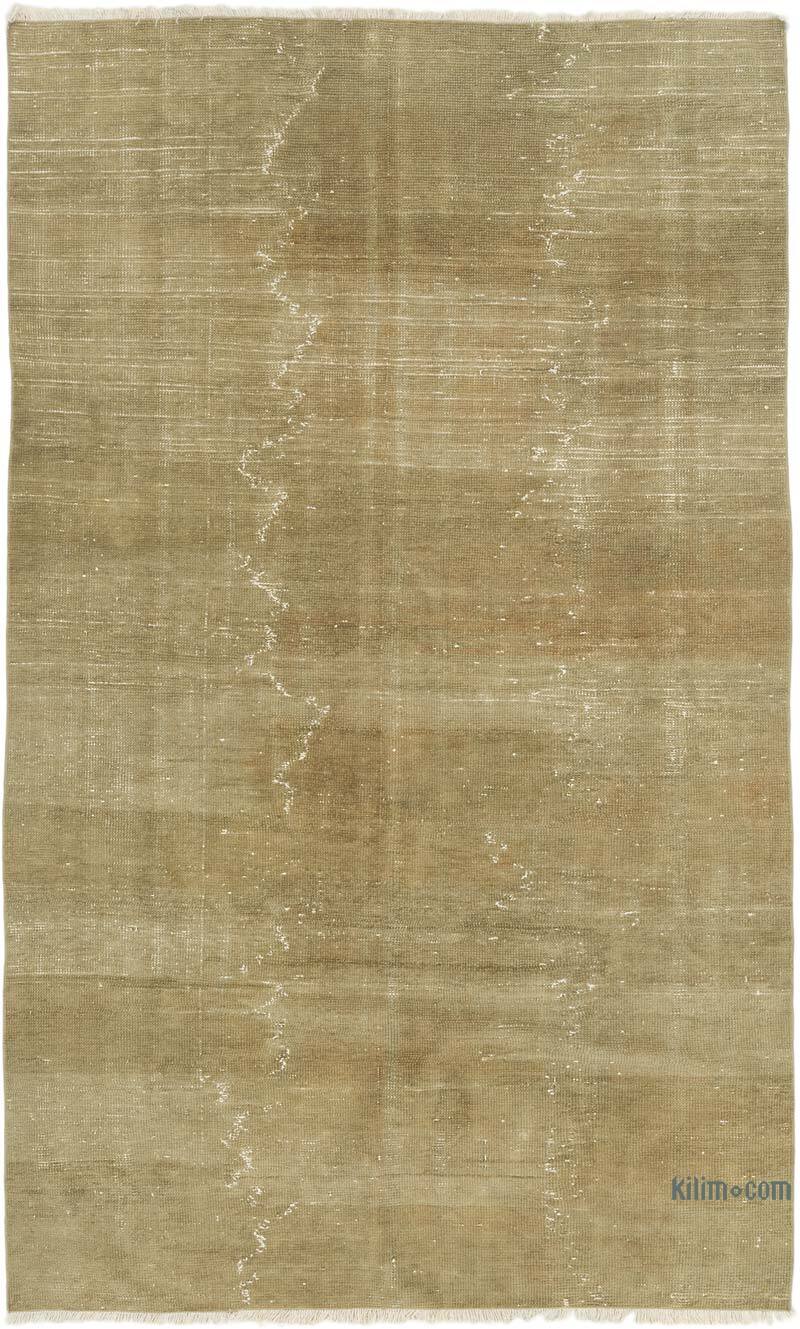 Vintage Turkish Hand-Knotted Rug - 4' 6" x 7' 5" (54" x 89") - K0073906