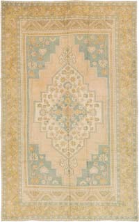 Vintage Turkish Hand-Knotted Rug - 6' 5