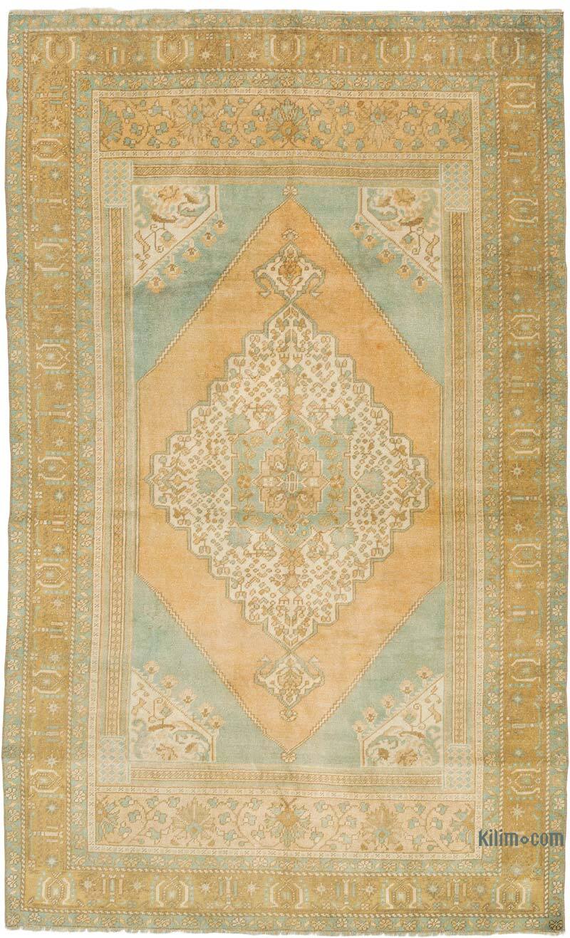 El Dokuma Vintage Halı - 154 cm x 250 cm - K0073914