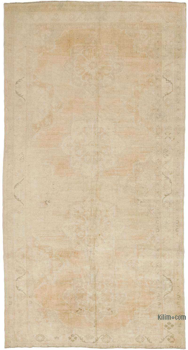 Alfombra Vintage Turca Anudada a Mano - 173 cm x 331 cm - K0073940