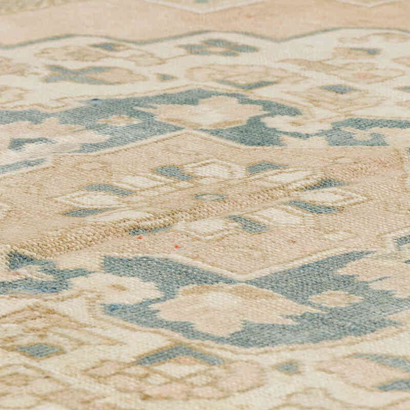 Vintage Turkish Hand-Knotted Rug - 4' 4" x 9' 6" (52" x 114") - K0073945