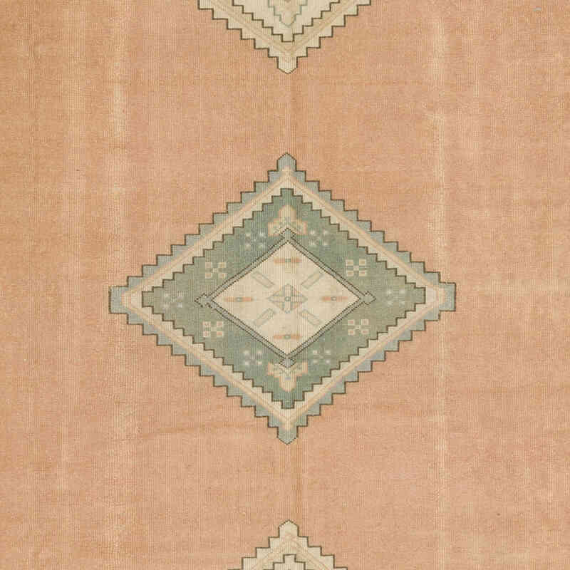 El Dokuma Vintage Halı - 203 cm x 303 cm - K0073948