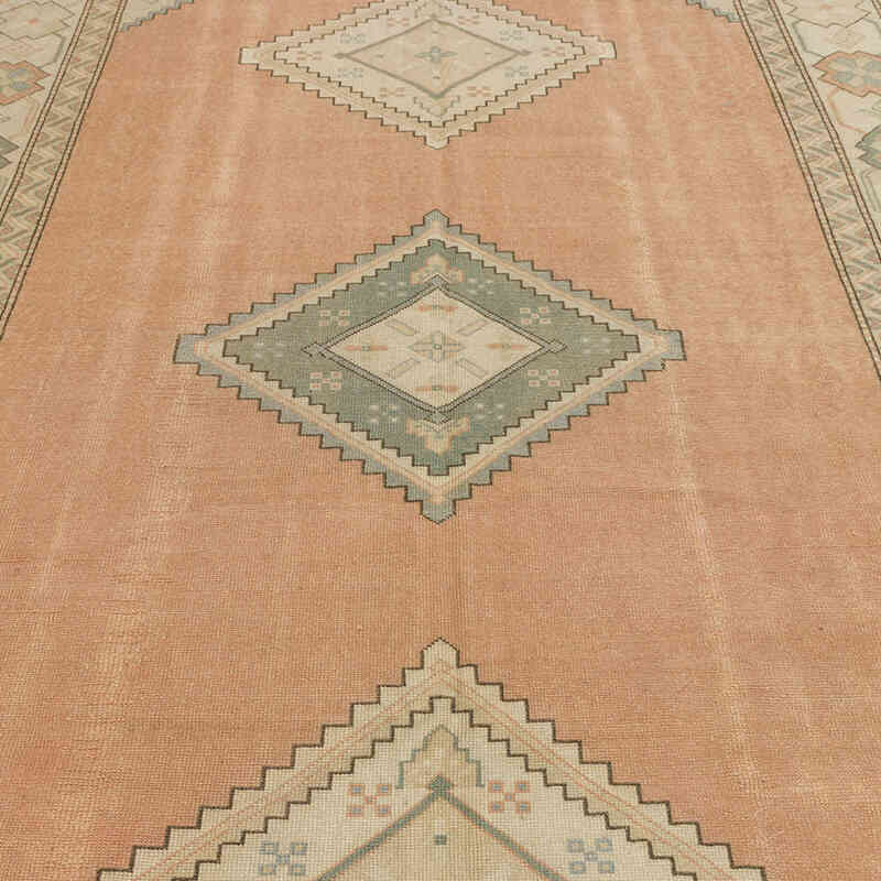 El Dokuma Vintage Halı - 203 cm x 303 cm - K0073948