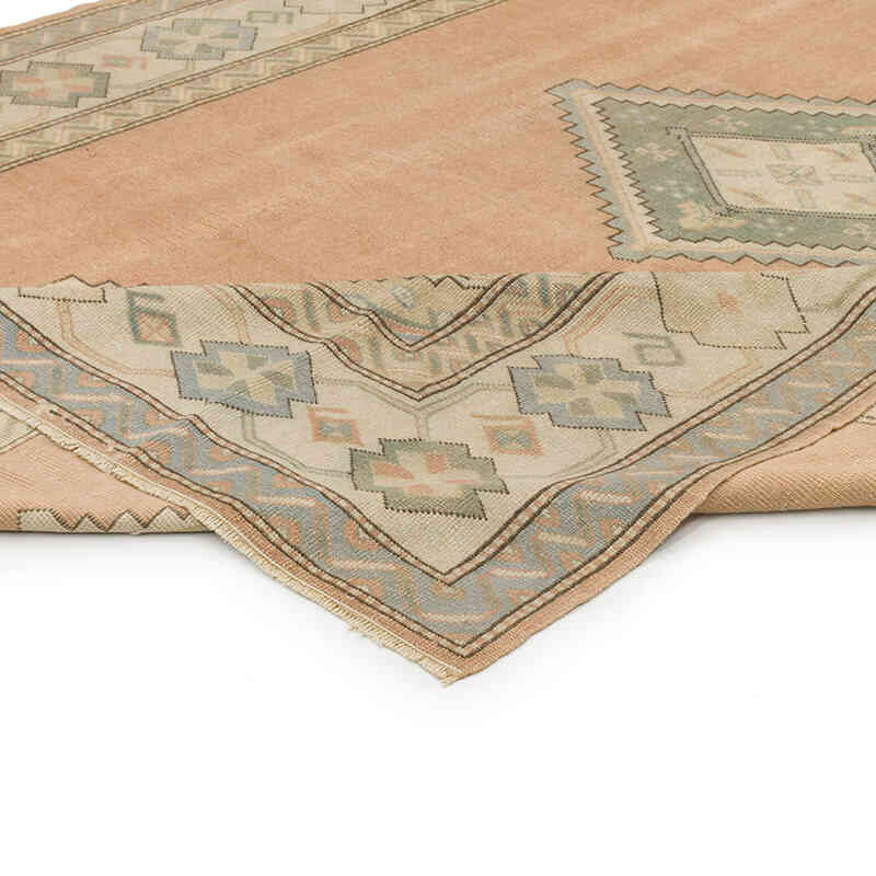 El Dokuma Vintage Halı - 203 cm x 303 cm - K0073948