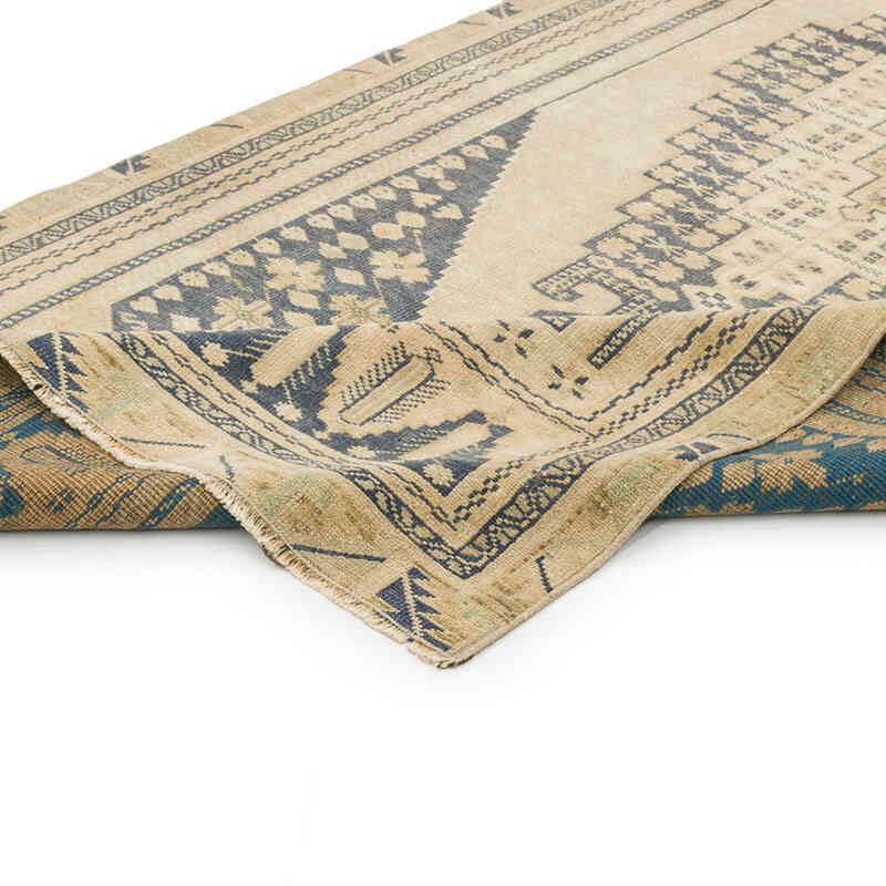 Alfombra Vintage Turca Anudada a Mano - 116 cm x 276 cm - K0073949