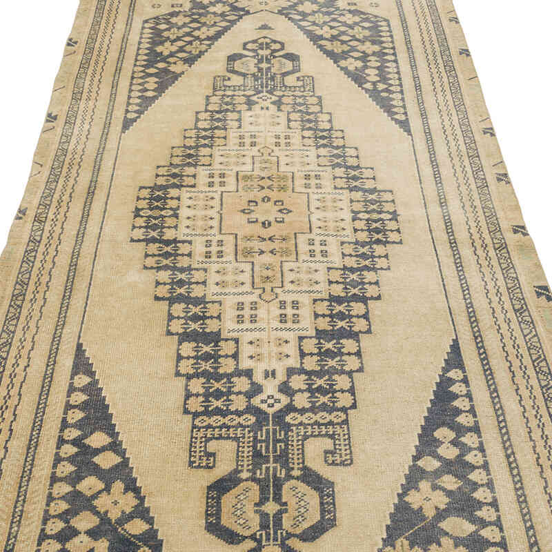 Alfombra Vintage Turca Anudada a Mano - 116 cm x 276 cm - K0073949
