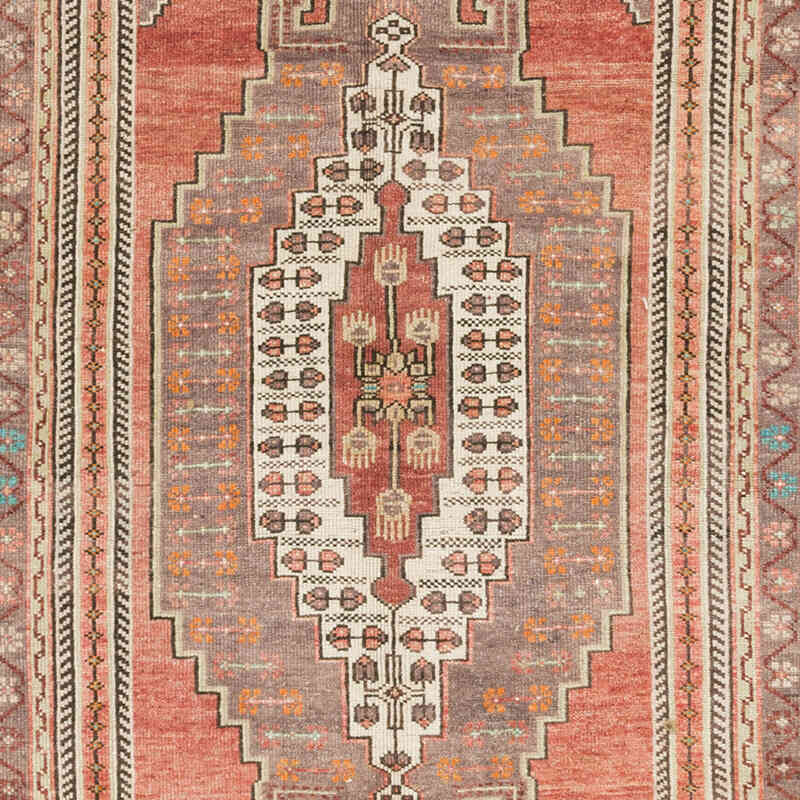 Vintage Turkish Hand-Knotted Rug - 5'  x 9' 10" (60" x 118") - K0073951