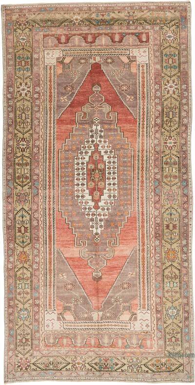 El Dokuma Vintage Halı - 153 cm x 300 cm