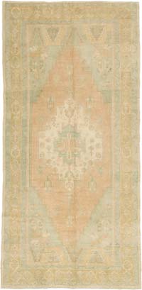 El Dokuma Vintage Halı - 140 cm x 275 cm