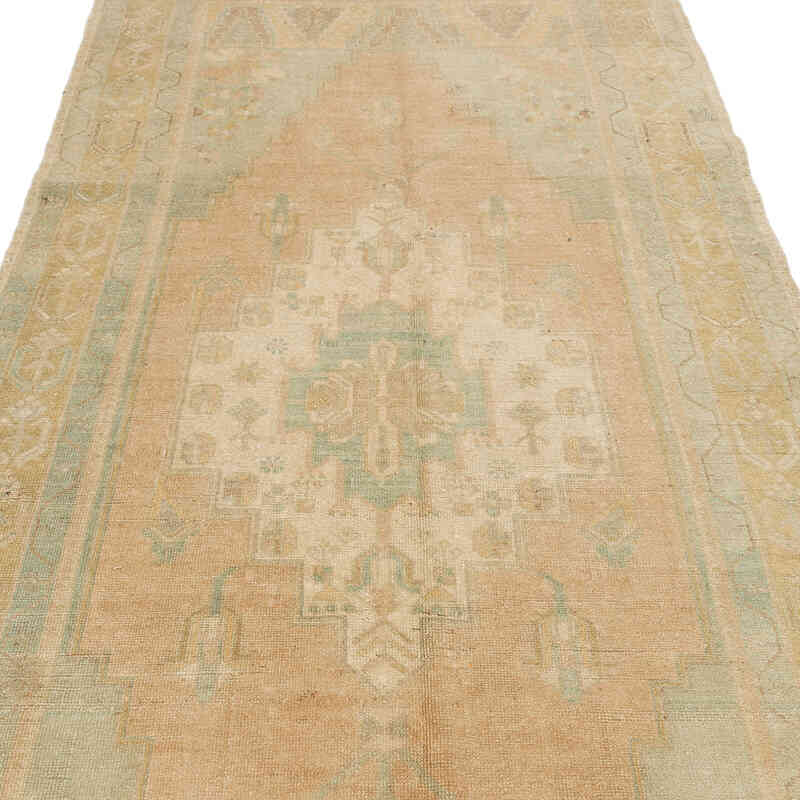El Dokuma Vintage Halı - 140 cm x 275 cm - K0073953