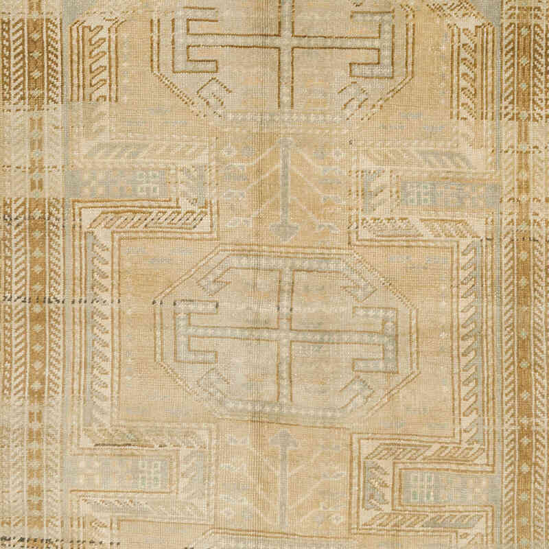 Vintage Turkish Hand-Knotted Rug - 4' 11" x 7' 11" (59" x 95") - K0073956