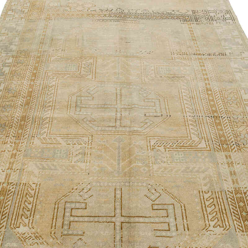 Vintage Turkish Hand-Knotted Rug - 4' 11" x 7' 11" (59" x 95") - K0073956