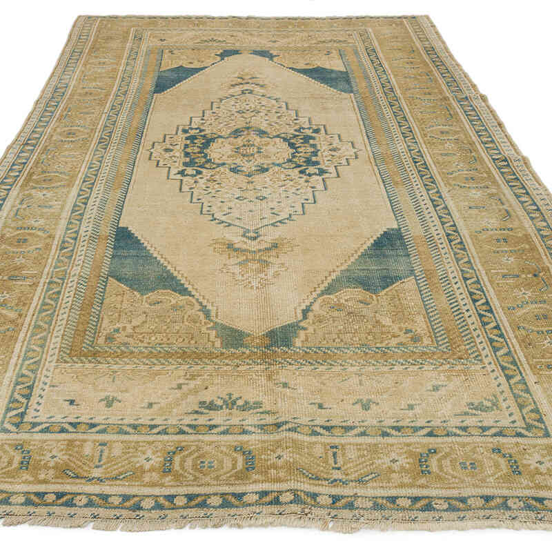 El Dokuma Vintage Halı - 156 cm x 276 cm - K0073958