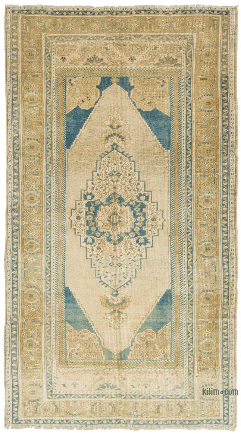 El Dokuma Vintage Halı - 156 cm x 276 cm - K0073958