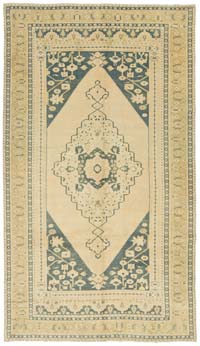 El Dokuma Vintage Halı - 166 cm x 295 cm