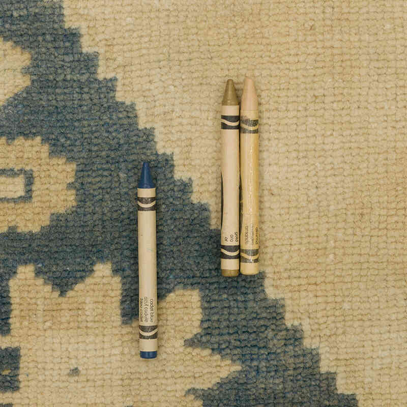 Alfombra Vintage Turca Anudada a Mano - 166 cm x 295 cm - K0073959