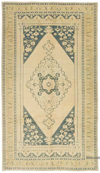 El Dokuma Vintage Halı - 166 cm x 295 cm