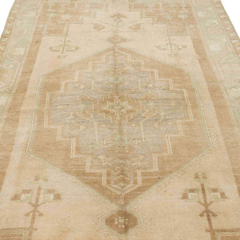 Vintage Turkish Hand-Knotted Rug - 5' 3" x 9' 3" (63" x 111") - K0073961