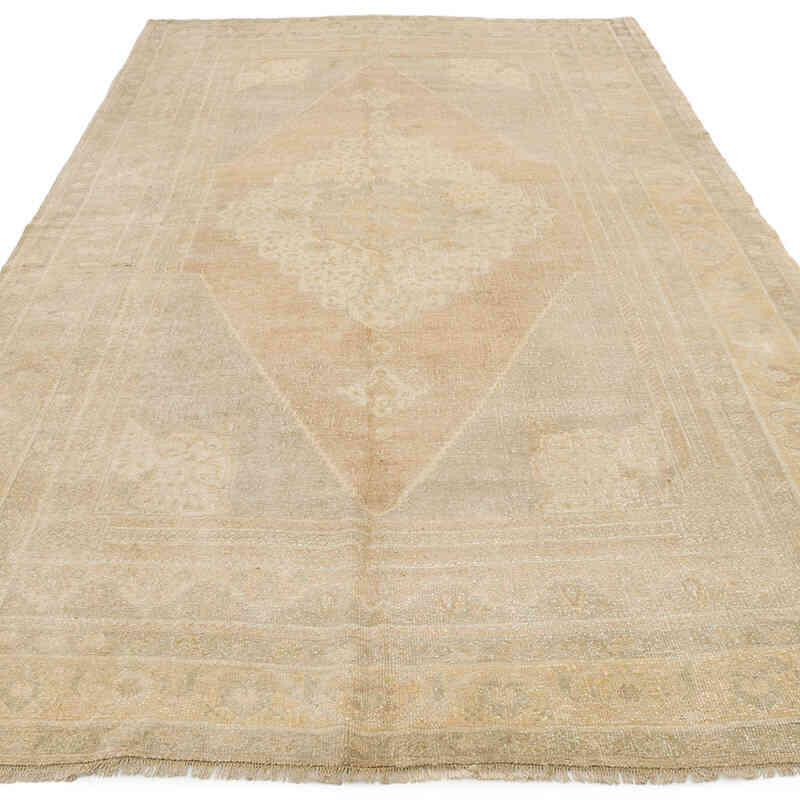 Vintage Turkish Hand-Knotted Rug - 5'  x 9' 6" (60" x 114") - K0073965