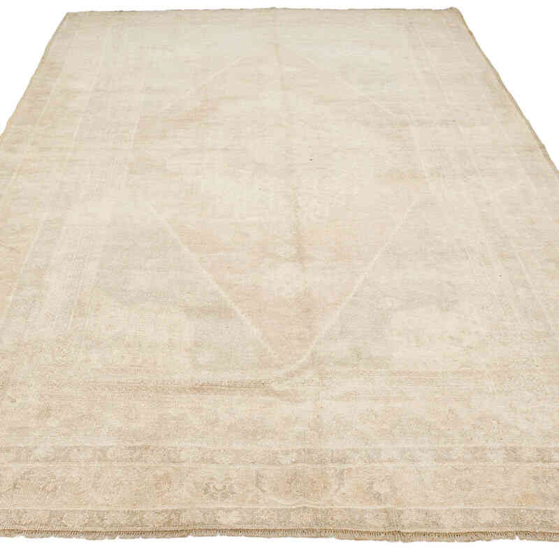 Vintage Turkish Hand-Knotted Rug - 5'  x 9' 6" (60" x 114") - K0073965