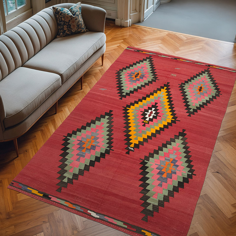 Alfombra Vintage Mihalic Kilim - 170 cm x 280 cm - K0073969