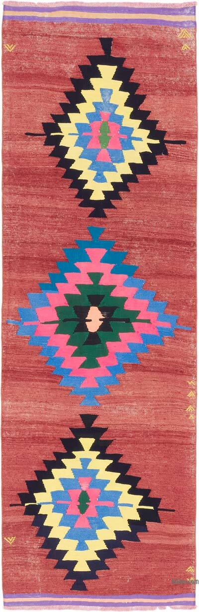 Vintage Manisa Kilim Yolluk - 83 cm x 260 cm