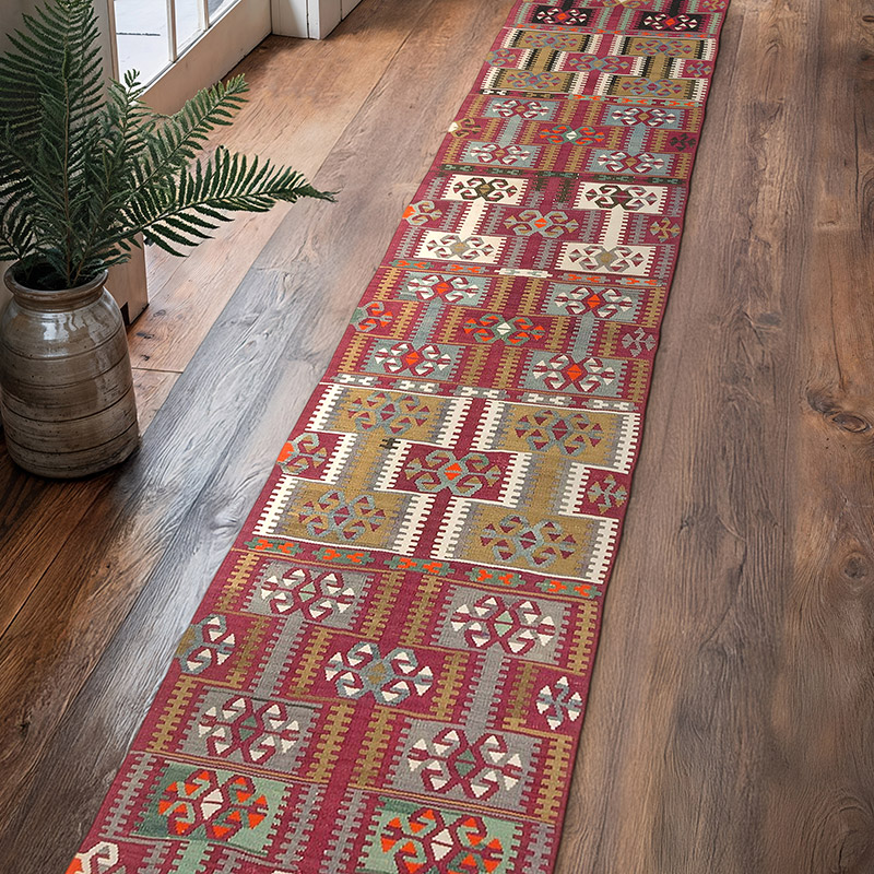 Kayseri Kilim Yolluk - 60 cm x 360 cm - K0073975