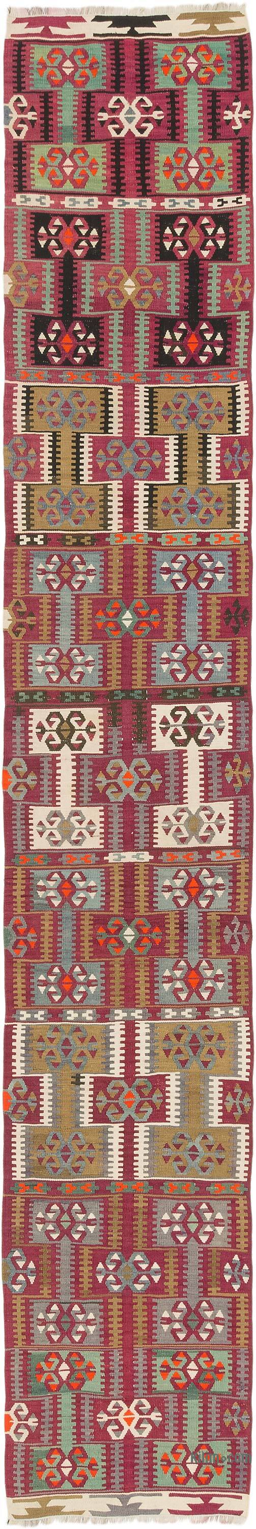 Kayseri Kilim Yolluk - 60 cm x 360 cm - K0073975
