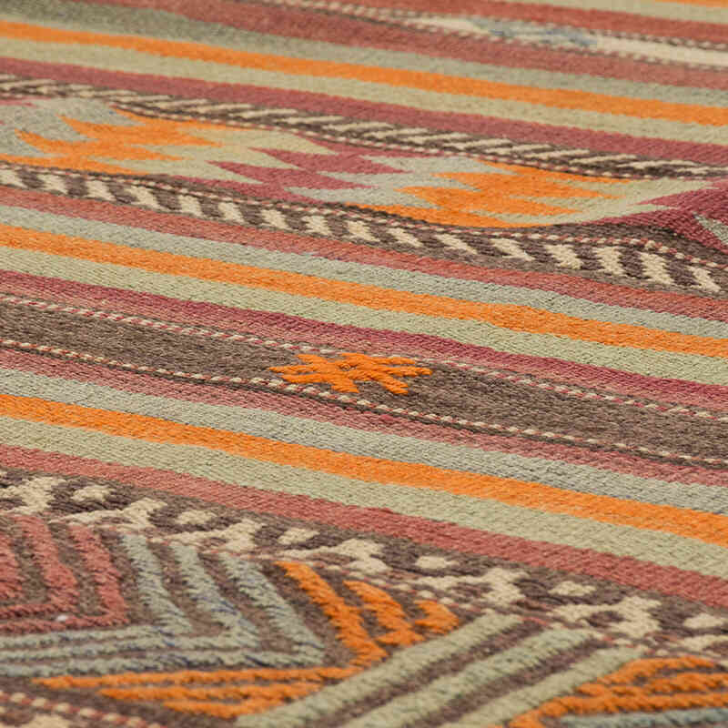 Alfombra Vintage Manisa Kilim - 185 cm x 270 cm - K0073982