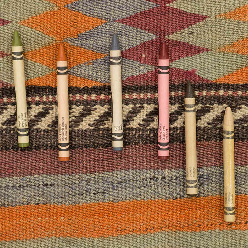 Alfombra Vintage Manisa Kilim - 185 cm x 270 cm - K0073982