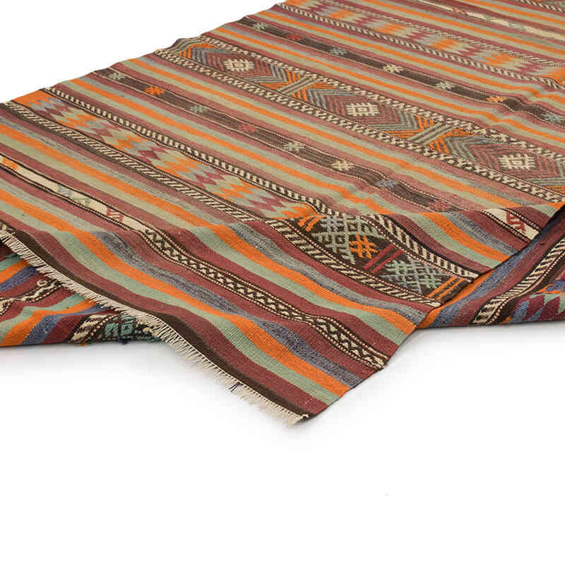Alfombra Vintage Manisa Kilim - 185 cm x 270 cm - K0073982