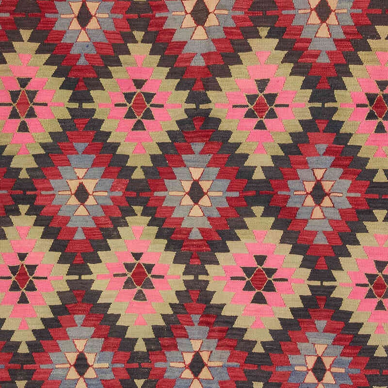 Vintage Mihalic Kilim Rug - 6' 7" x 10' 10" (79" x 130") - K0073989