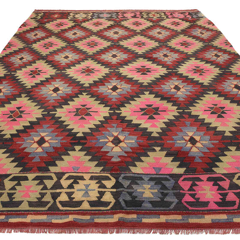 Vintage Mihalic Kilim Rug - 6' 7" x 10' 10" (79" x 130") - K0073989